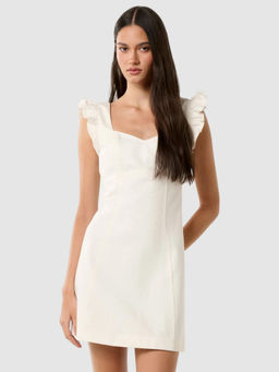 Forever New - Women White Solid Mini Dress