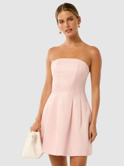 Forever New - Women Pink Solid Mini Dress