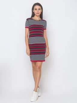 Globus - Red Striped Dress