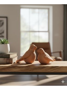 Swadeh - Nestled Song Bird Shaped Plater