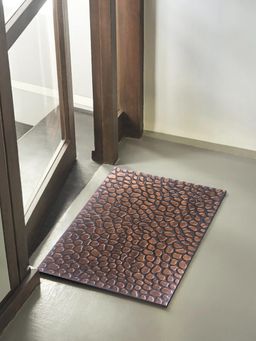 BIANCA - Multipurpose Rubber Door Mat - Anti-Skid and Waterproof -copper
