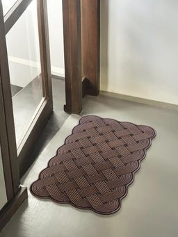 BIANCA - Multipurpose Rubber Door Mat - Anti-Skid and Waterproof -brown