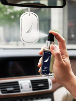Nautica - Aroma Spray & Hanging Tag Car Fragrance- amber drift