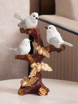 HOME 360 - Artisan-Crafted Bird White