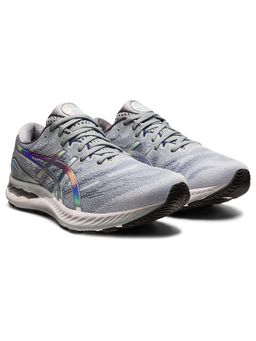 ASICS - Gel-nimbus 23 Platinum Grey Men's Running Shoes