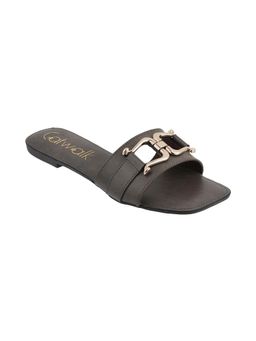 Catwalk - Women Slip-On Flats - Brown