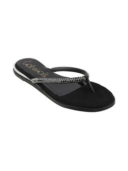 Catwalk - Women Slip-On Flats - Black