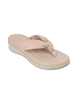 Catwalk - Women Slip-On Sandals - Beige