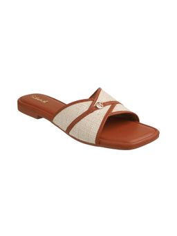 Catwalk - Women Slip-On Flats - Tan