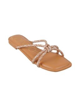 Catwalk - Women Slip-On Flats - Tan