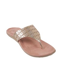 Catwalk - Women Slip-On Flats - Rose Gold