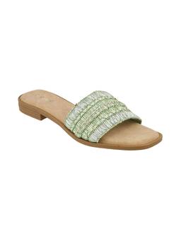 Catwalk - Women Slip-On Flats - Green