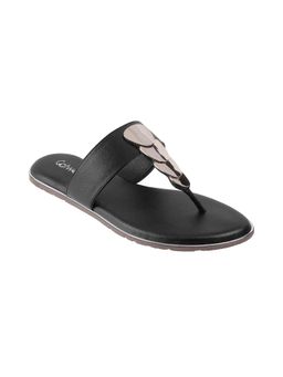 Catwalk - Women T-Straps Flats - Black