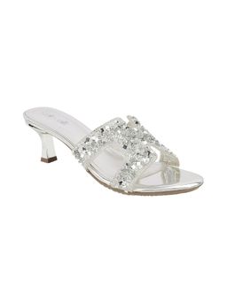 Catwalk - Women Sandals Heels - Silver