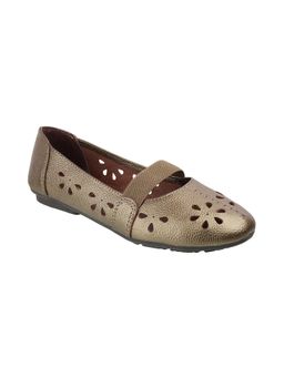 Catwalk - Women Slip-On Ballerina - Gold