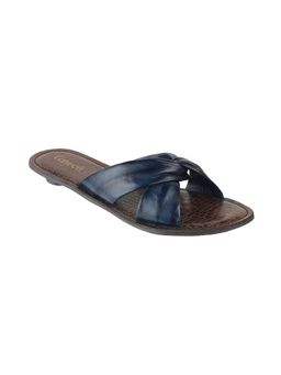 Catwalk - Women Slip-On Flats - Navy Blue