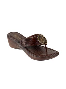 Catwalk - Women T-Straps Sandals Heels - Tan