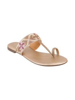 Catwalk - Women Flats - Gold