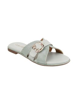Catwalk - Women Slip-On Flats - Green