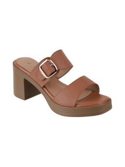Catwalk - Women Sandals Heels - Tan