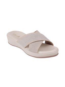 Catwalk - Women Slip-On Sandals - Beige