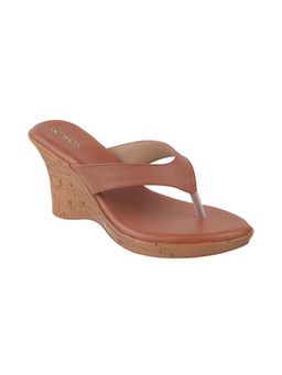 Catwalk - Women Wedges Heels - Tan