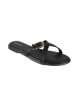 Catwalk - Women Slip-On Flats - Black