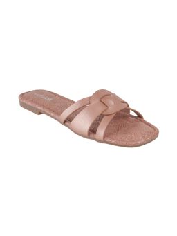 Catwalk - Women Slip-On Flats - Rose Gold