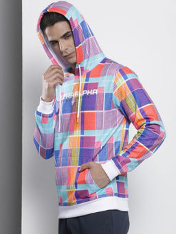 The Indian Garage Co - Men Multi-Color Regular Fit Overhead Hoodie