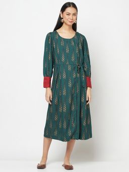 Fabindia - Rayon Blend Printed Dress