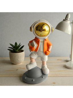 Sun Mun Decors - Premium Astronaut with Orange Jacket