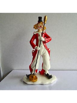 Sun Mun Decors - Clown with Mic Figurine
