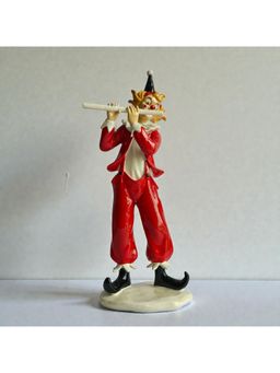 Sun Mun Decors - Small Clown Flute Figurine