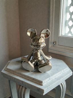 Sun Mun Decors - Silver Sitting Mouse