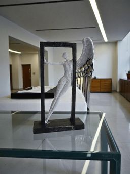 Sun Mun Decors - Glittering 1 Winged Angel