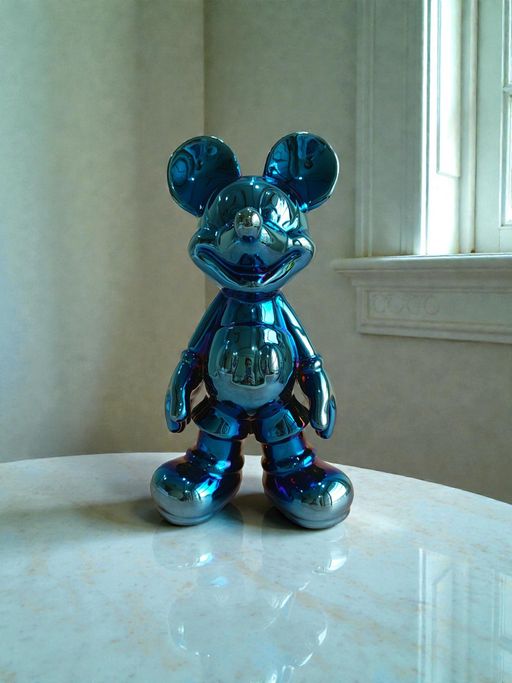 Sun Mun Decors Standing Blue Mouse