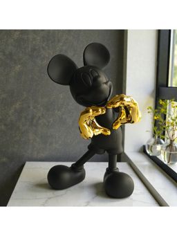 Sun Mun Decors - Black Matt Heart Mouse
