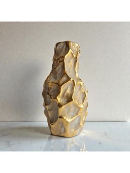 Sun Mun Decors - Rock Golden Vase