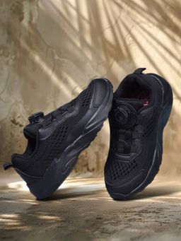 Bata - Kids Casual Slip On Black Walking Shoes