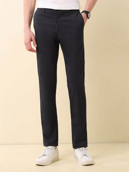 U.S. POLO ASSN. - Men Black Solid Trouser