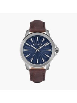 Police - Gents Leather Blue Dial Analog Watch for Men Plpewja2207803