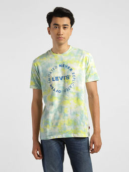Levi's - Men Multi-Color Printed Regular Fit T-Shirt