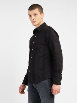Levi's - Men Navy Blue Colorblock Regular Fit Casual Shirt