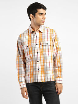 Levi's - Men Multi-Color Checks Regular Fit Casual Shirt