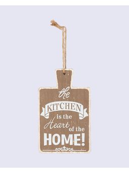 Voncasa - Wall Plaque in Color - Brown