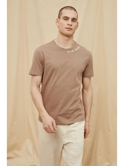 Trendyol - Man Brown T-Shirt