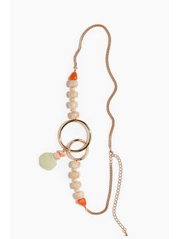H&M - Women Gold Beaded Chain Belt