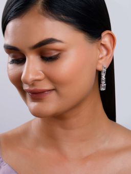 GIVA - Women 925 Silver Glam Drop Earrings