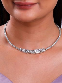 GIVA - Women 925 Silver Glam Necklace