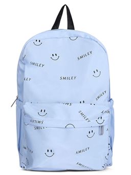 London Rag - Womens Blue Smiliye Casual Backpack